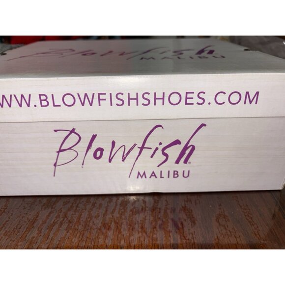 Blowfish Malibu Brown Veto Faux Suede Ankle Boots Side Zip Women 8 Buckle New - Picture 11 of 13